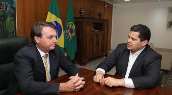De acordo com relatos feitos à CNN, Alcolumbre e Bolsonaro discutiram as propostas do Ministério da Economia para atender a população do estado
