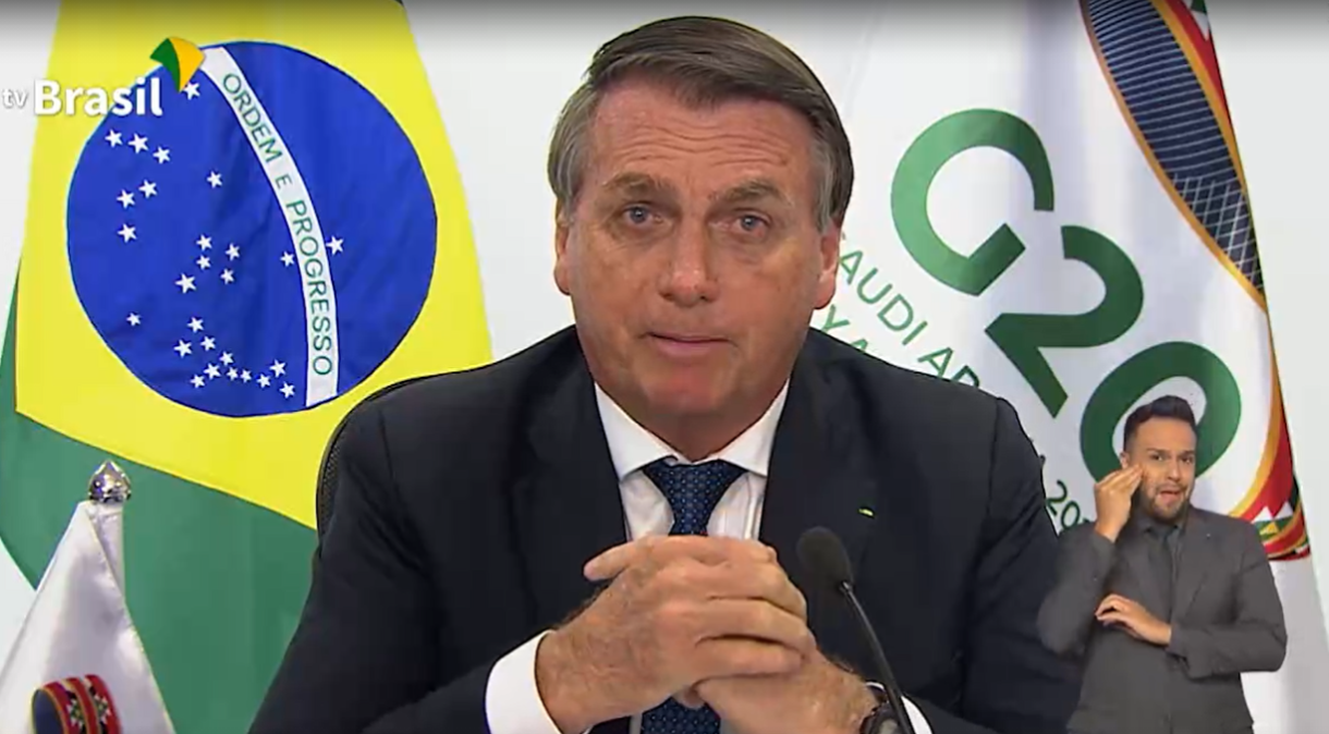 Discurso de Bolsonaro no G20