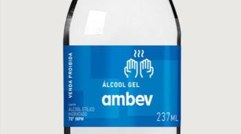 Ambev usa álcool que sobra do processo da Brahma zero para produzir gel antisséptico; veja outras iniciativas