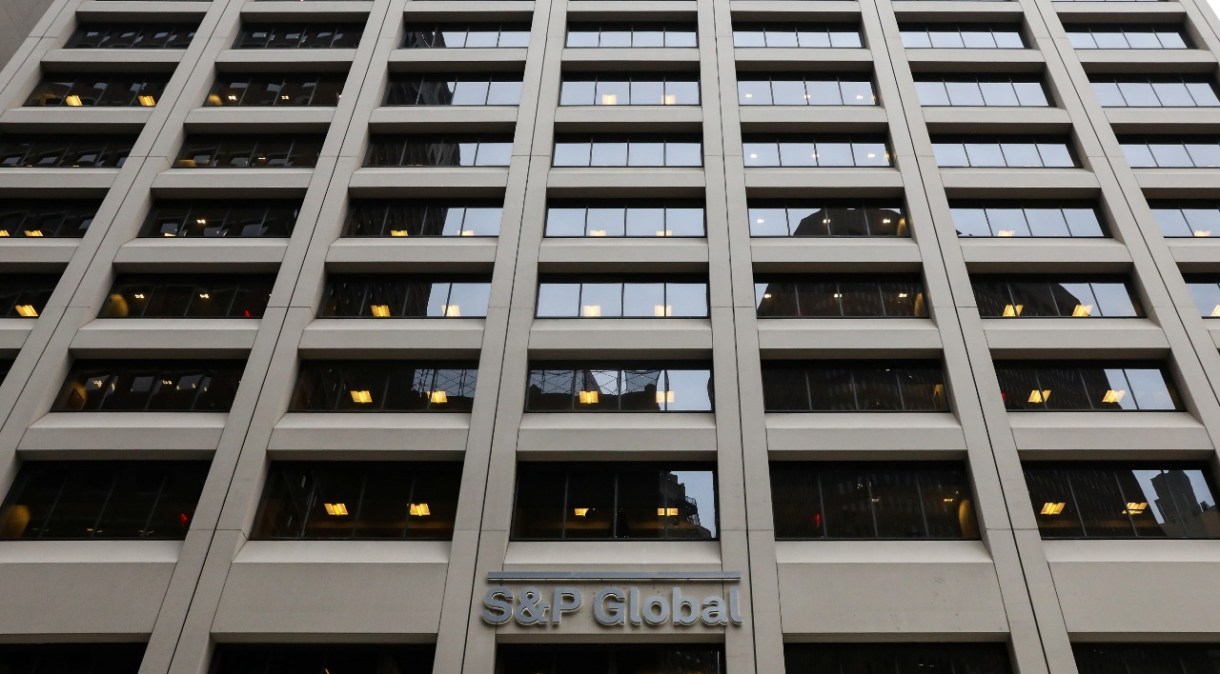 Fachada de prédio da S&P Global