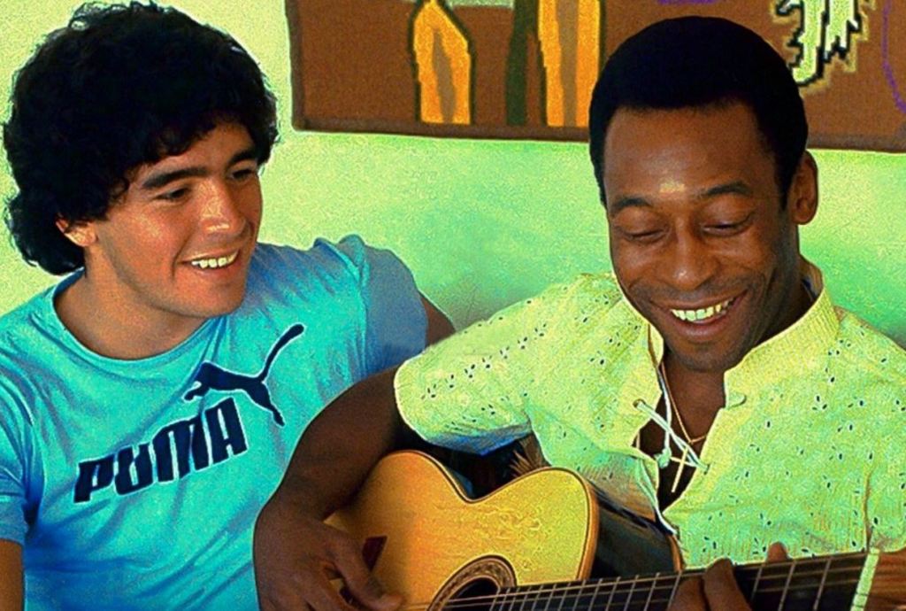 Diego Maradona e Pelé