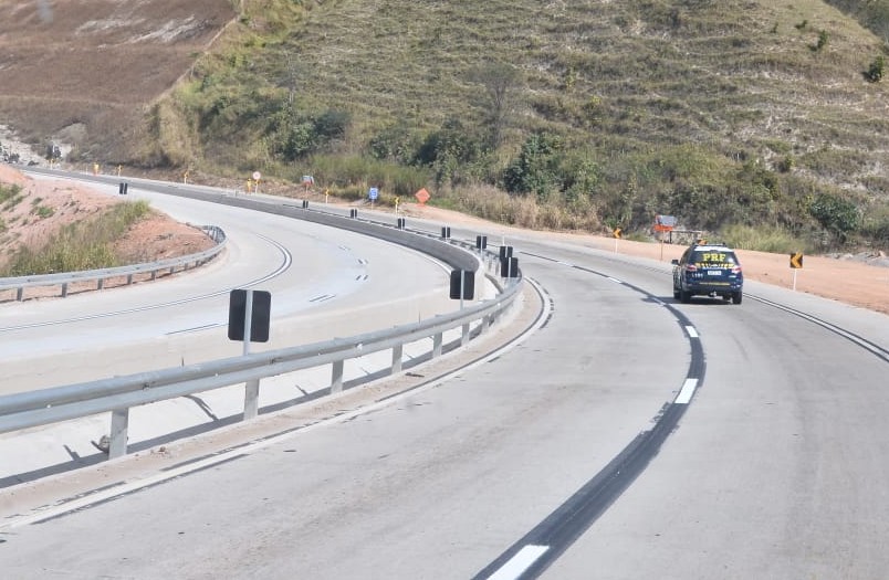 Foto do trecho da rodovia BR-381, Minas Gerais