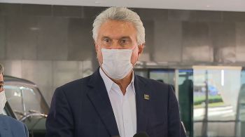 Governador de Goiás falou aos jornalistas após reunião com ministro da Saúde, Eduardo Pazuello, e governadores
