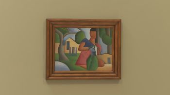 Após apenas 15 minutos de leilão, o quadro "A Caipirinha", pintado por Tarsila do Amaral (1886-1973) em 1923, foi vendido a um colecionador