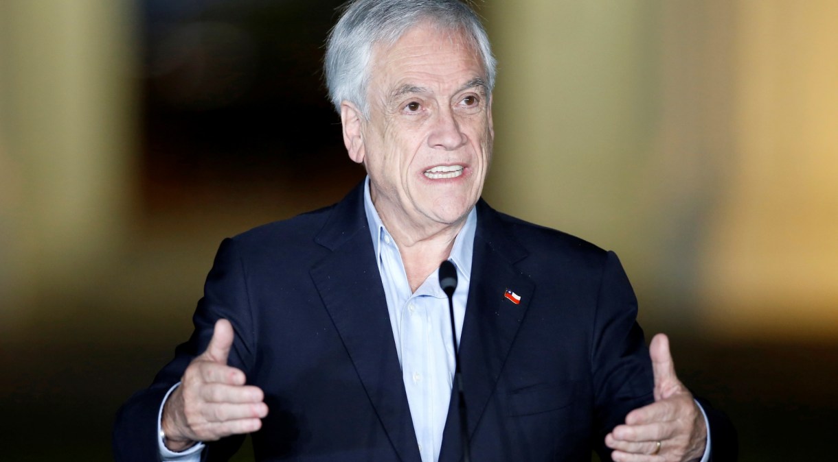 Presidente do Chile, Sebastián Piñera, confirmou recebimento de doses da vacina da Pfizer nesta semana