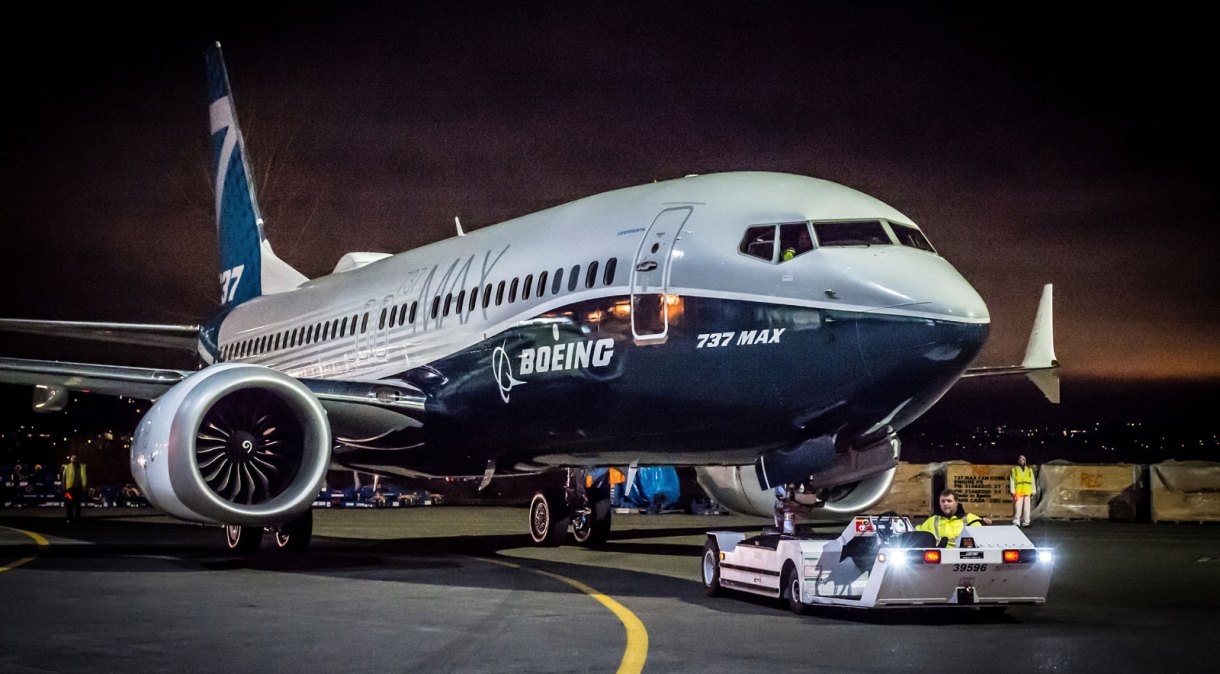 O Boeing 737 Max, que não voa desde 2019