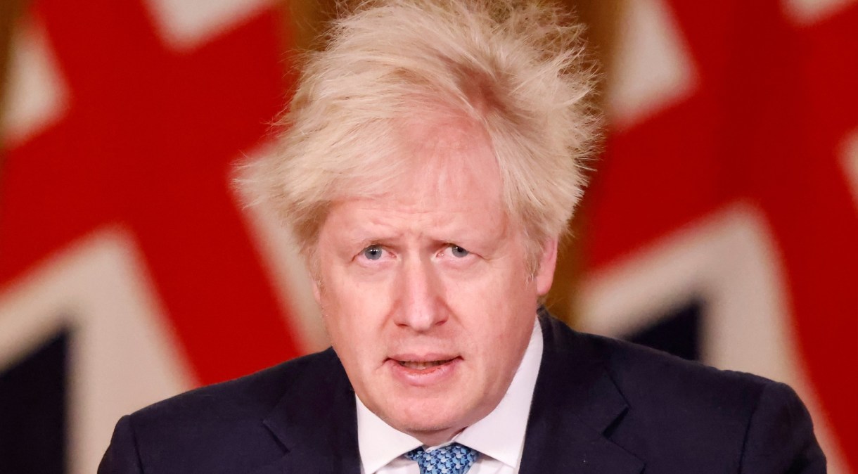 O primeiro-ministro do Reino Unido, Boris Johnson
