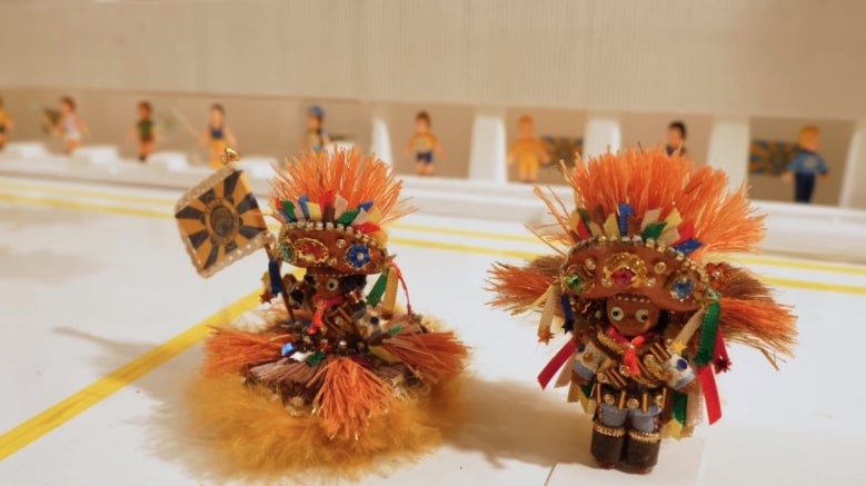 Desfile de maquetes da Unidos do Tijucano