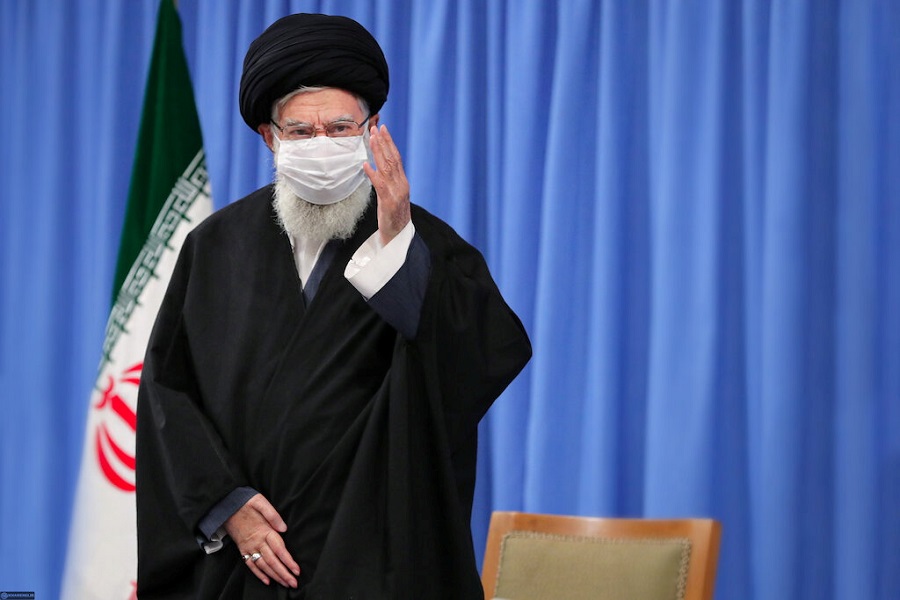 Líder supremo do Irã, aiatolá Ali Khamenei, durante reunião em Teerã