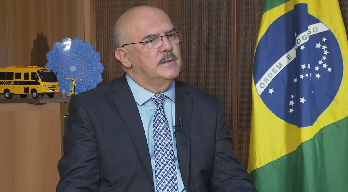 O ministro da Educação, Milton Ribeiro