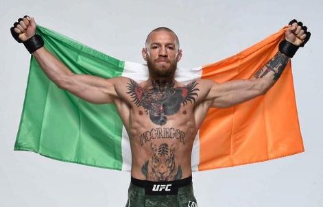 O lutador irlandês Conor McGregor