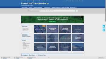 Site detalha destino de recursos públicos da União