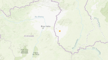 O epicentro do evento foi localizado a cerca de 40 quilômetros da fronteira com o Brasil e a 150 quilômetros de Boa Vista (RR)
