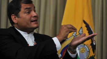 Jorge David Glas Espinel foi preso depois que a polícia equatoriana entrou na Embaixada do México em Quito nesta sexta-feira (5)
