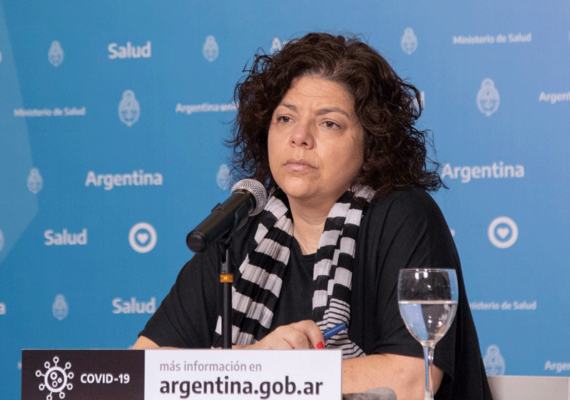 A nova ministra da Saúde da Argentina, Carla Vizzotti