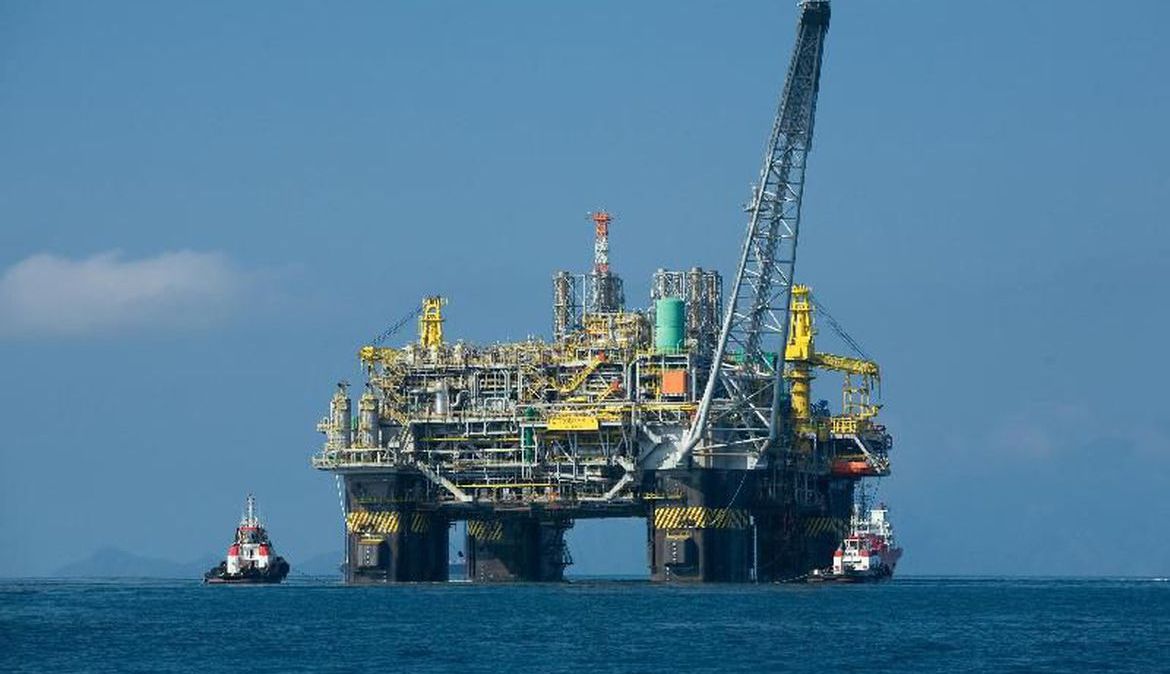 Plataforma de produção de petróleo da Petrobras