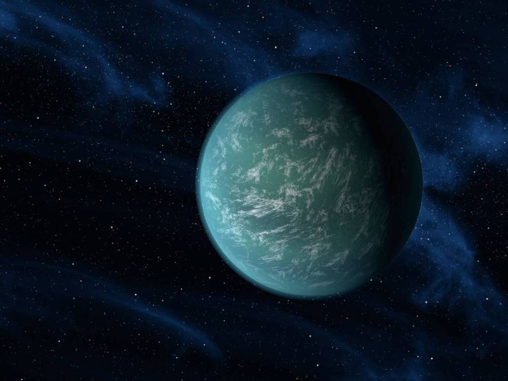 Ilustração Kepler 22b