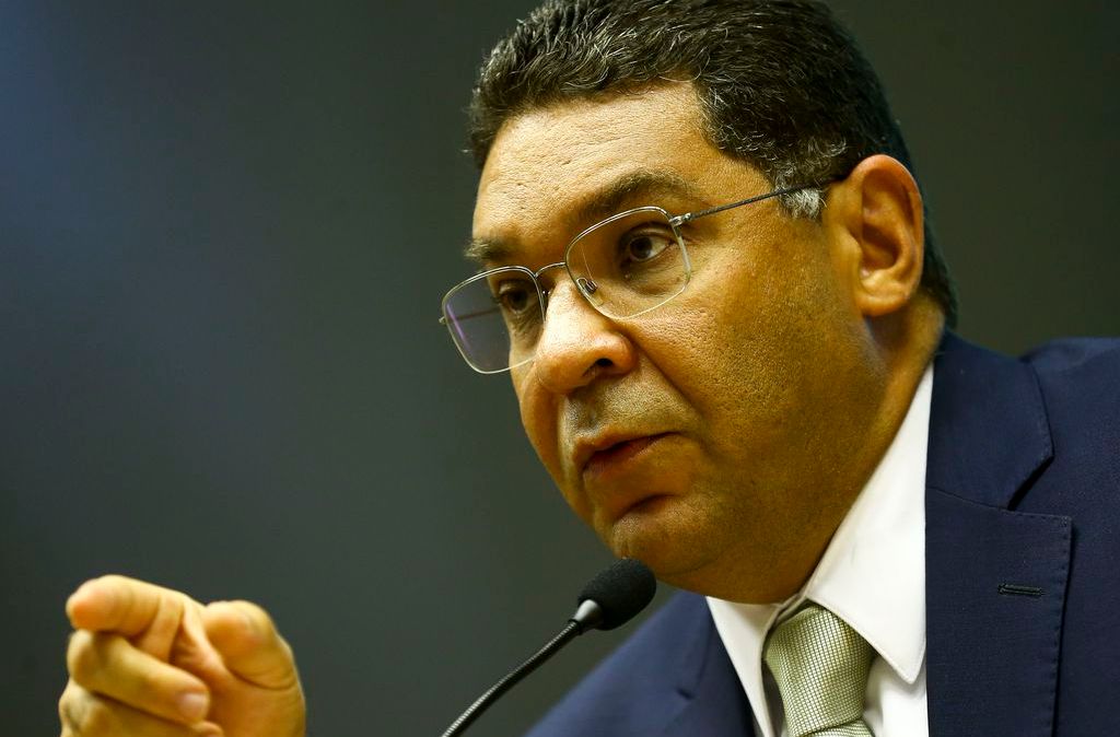 O secretário do Tesouro Nacional, Mansueto Almeida, durante entrevista coletiva para comentar o Resultado Primário do Governo Central, em fevereiro de 2020