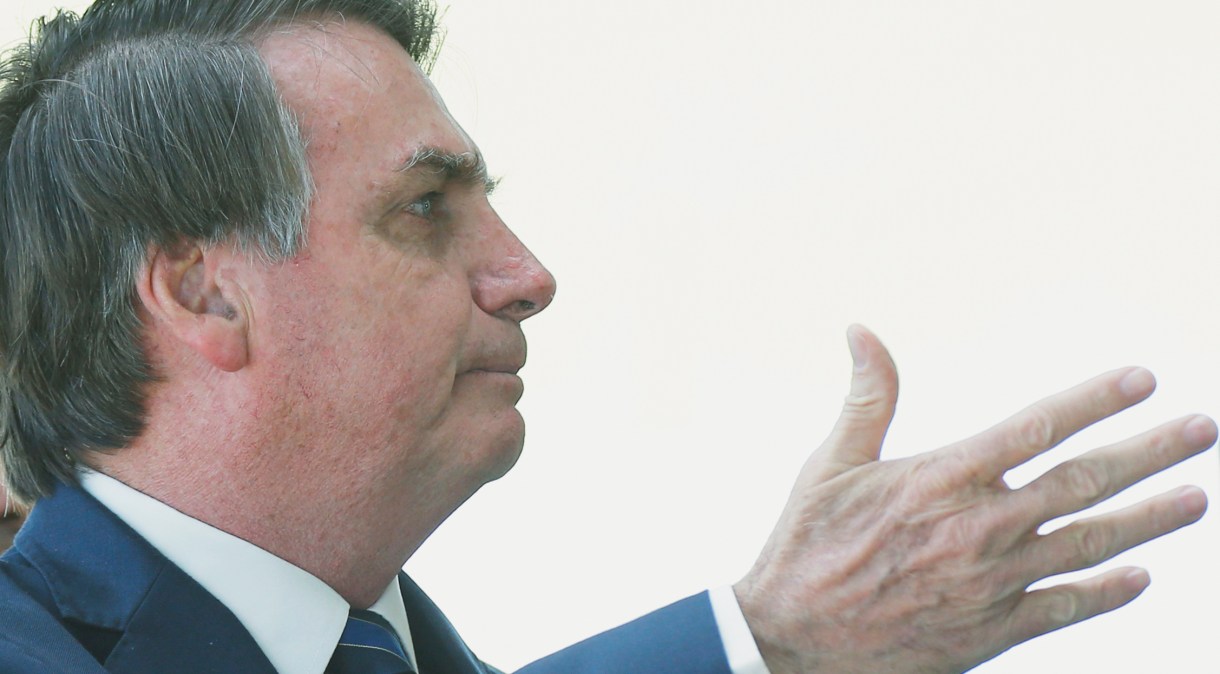 O presidente Jair Bolsonaro: AGU recorre para que não seja necessário mostrar exames