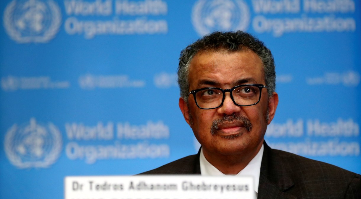 Tedros Adhanom, diretor-geral da Organização Mundial da Saúde