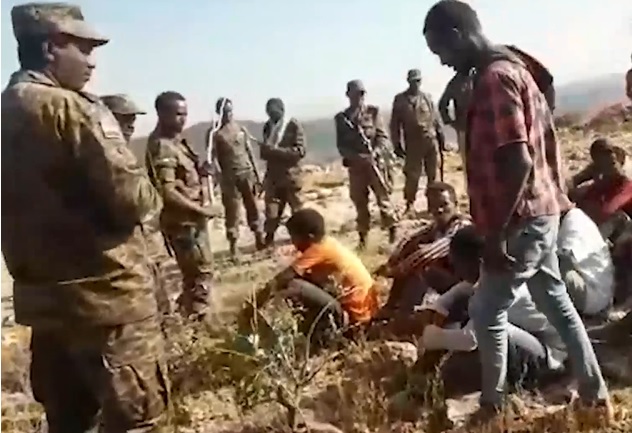 Exército Etíope comandou um massacre que deixou de dezenas de homens mortos em Tigray