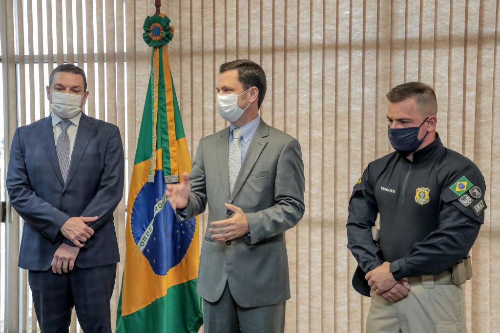 Posse dos novos diretores da PF e da PRF