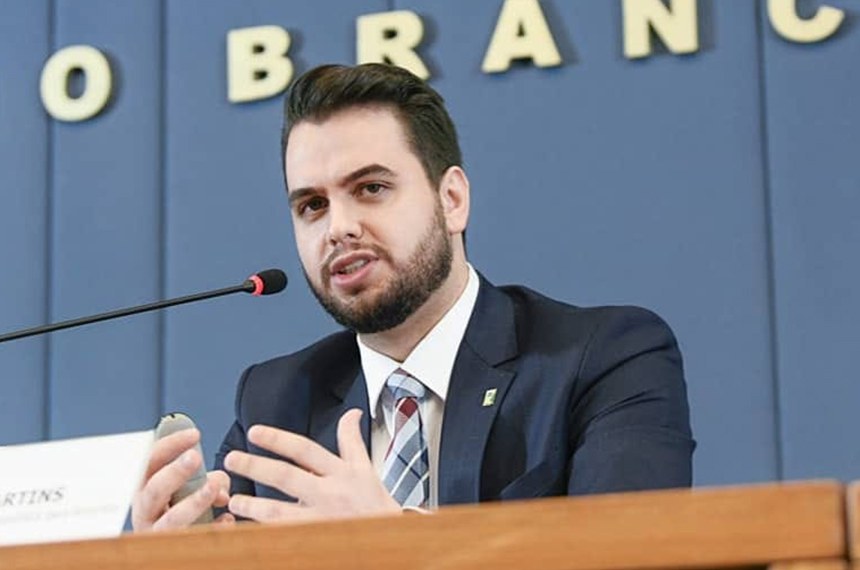 Filipe Martins, assessor da Secretaria Especial de Assuntos Estratégicos da Presidência da República