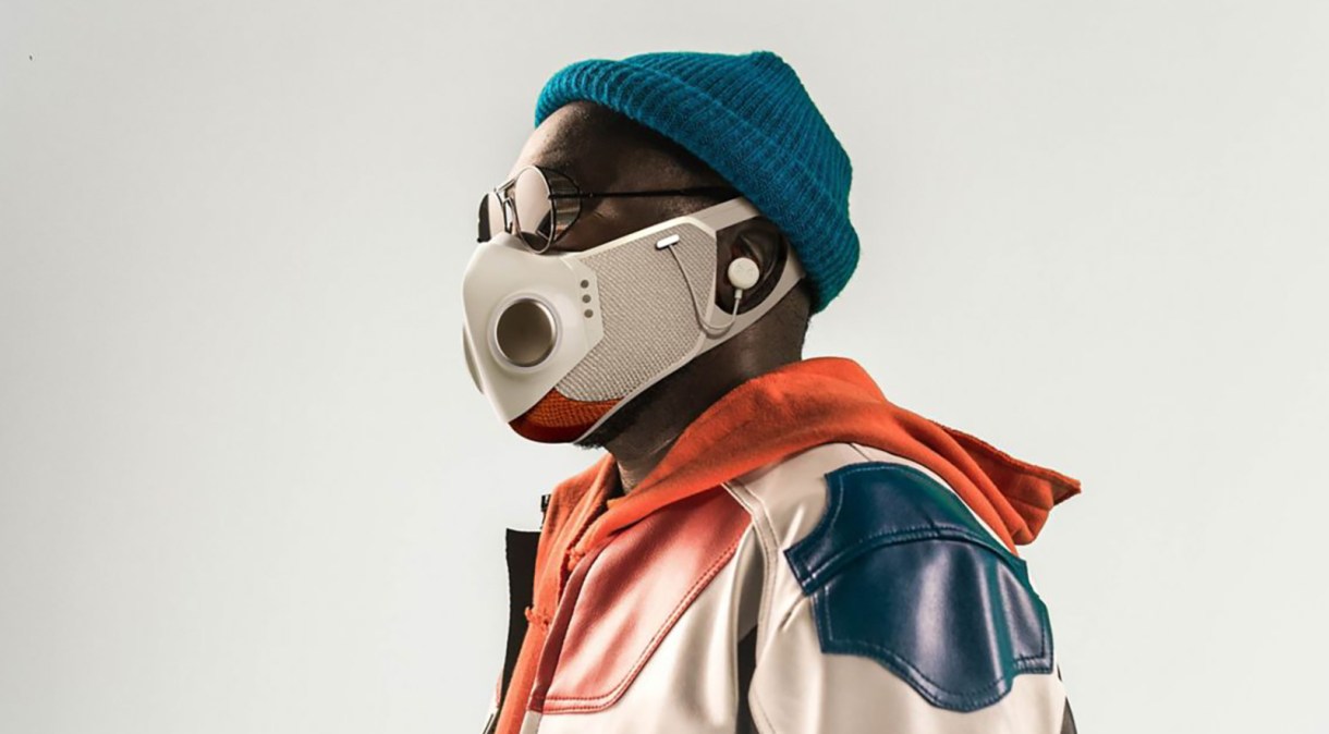 Rapper americano aposta em máscara com tecnologia inovadora