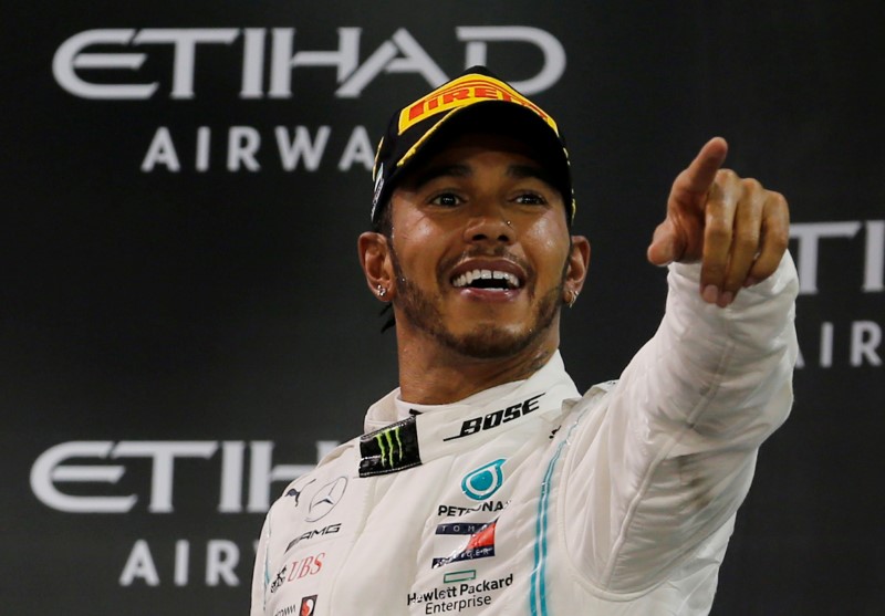 O hexacampeão Lewis Hamilton