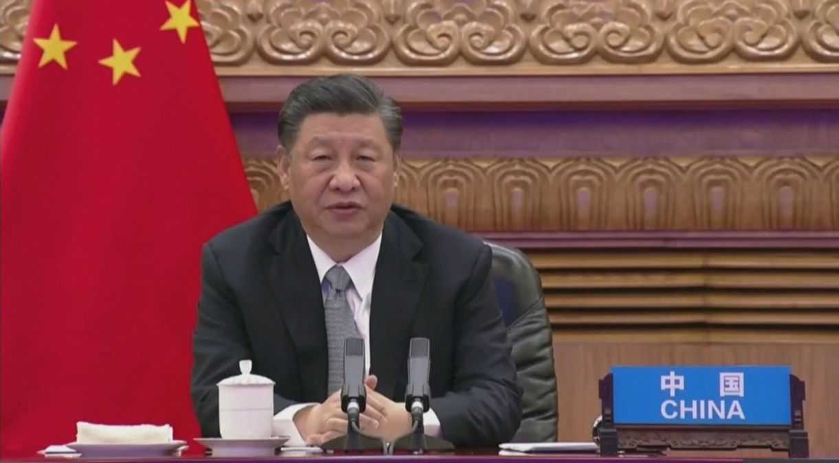 O presidente da China, Xi Jinping, destacou políticas ambientais do país na Cúpula de Líderes sobre o Clima