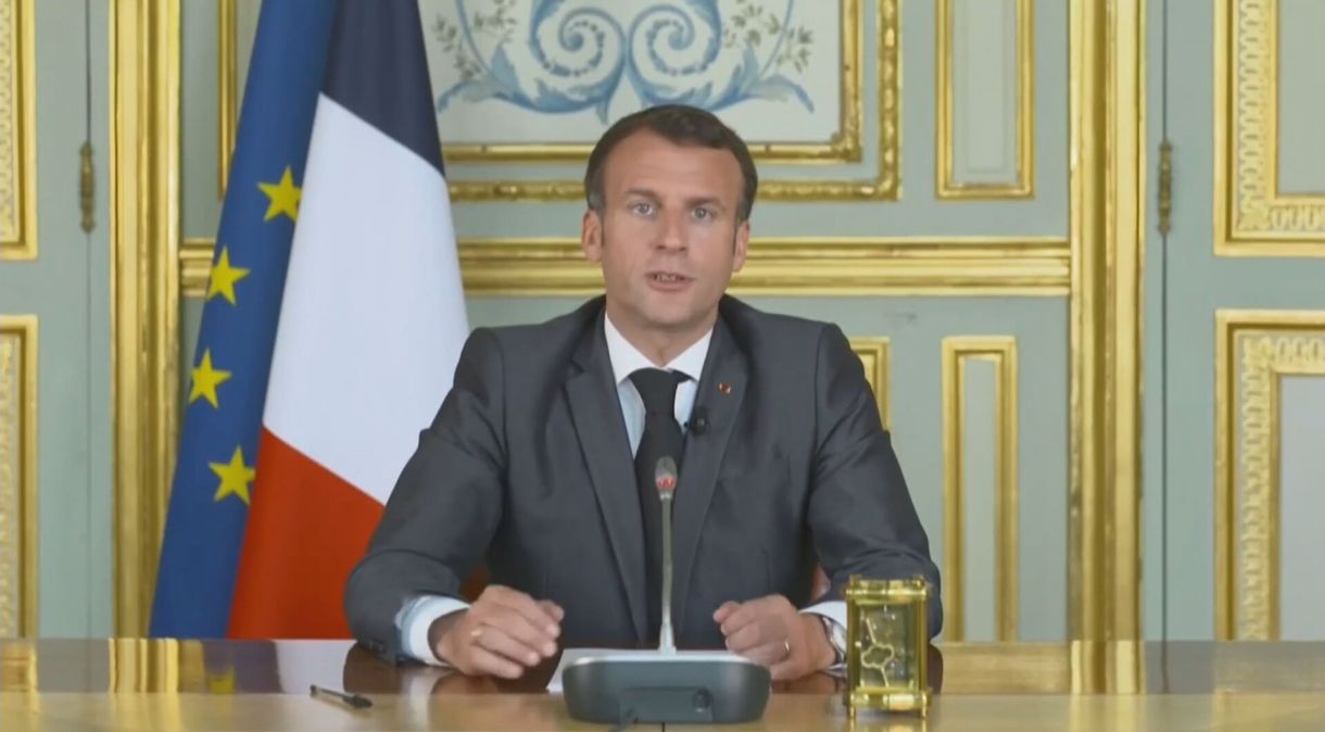 Emmanuel Macron, presidente da França