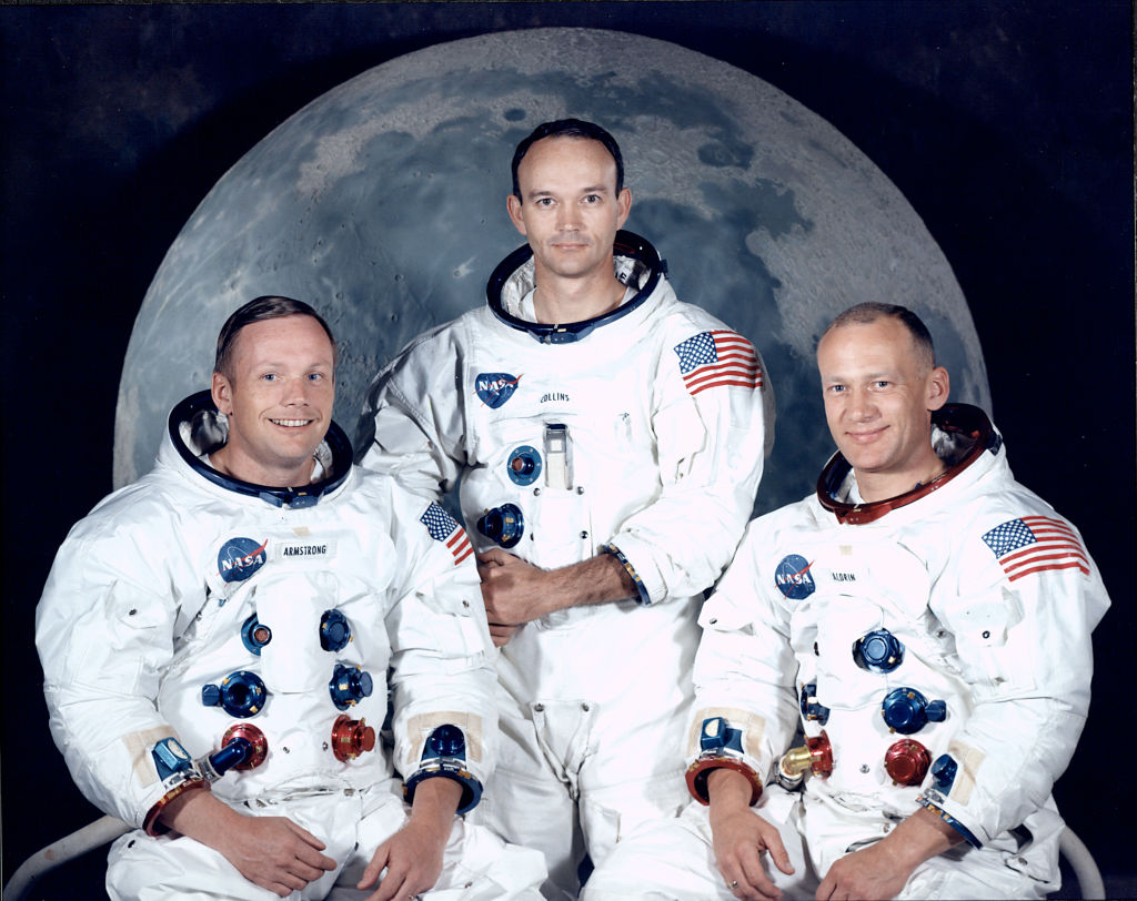 Astronautas que participaram da missão Apollo 11