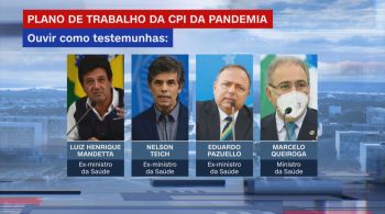 Comissão ouvirá Luiz Henrique Mandetta, Nelson Teich, Eduardo Pazuello e Marcelo Queiroga na próxima semana; presidente da Anvisa também foi convocado