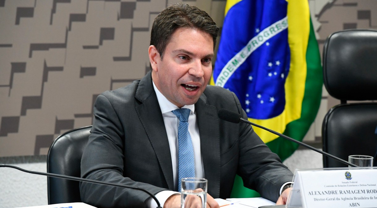 Diretor-geral da Agência Brasileira de Inteligência (Abin), Alexandre Ramagem, escolhido por Bolsonaro para comandar a Polícia Federal.