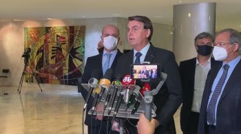 Presidente fez uma provocação à CPI da Covid e ao ex-ministro da Saúde, Luiz Henrique Mandetta