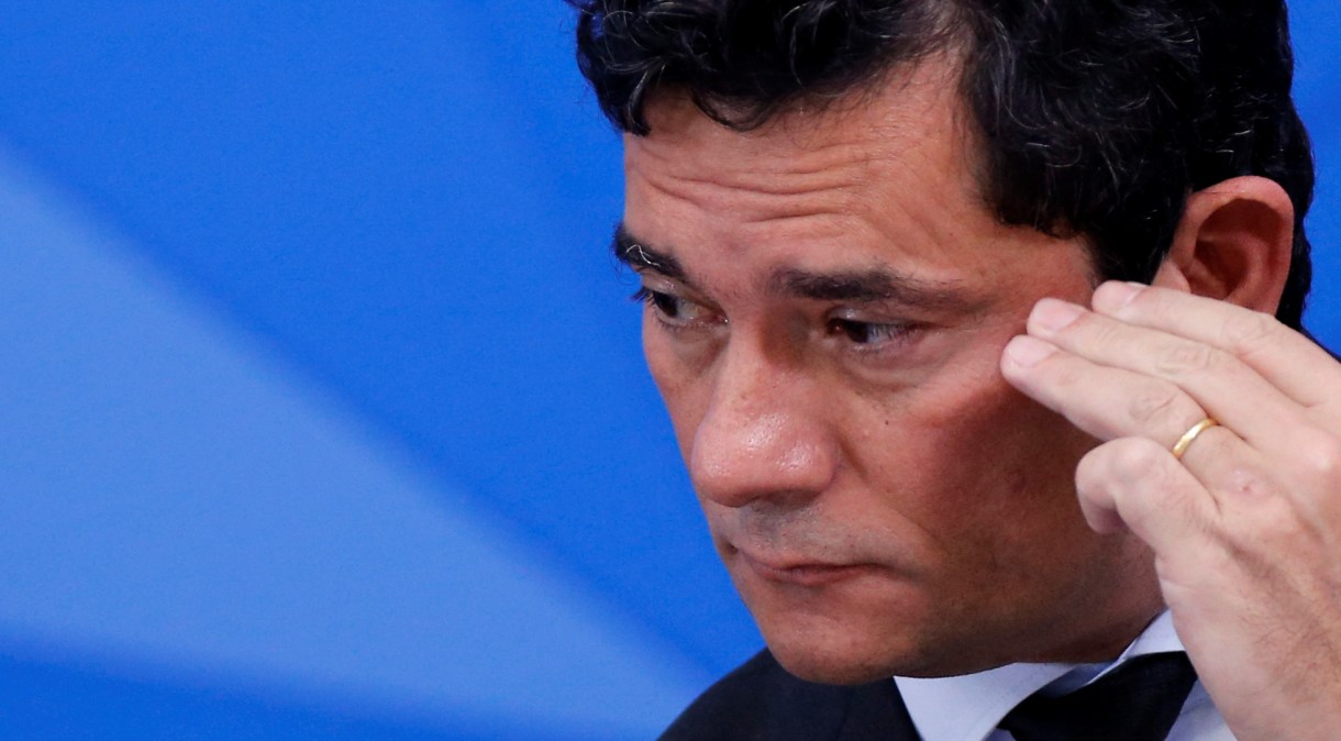 Sergio Moro pediu demissão após Bolsonaro publicar no Diário Oficial da União a exoneração do diretor-geral da Polícia Federal, Mauricio Valeixo