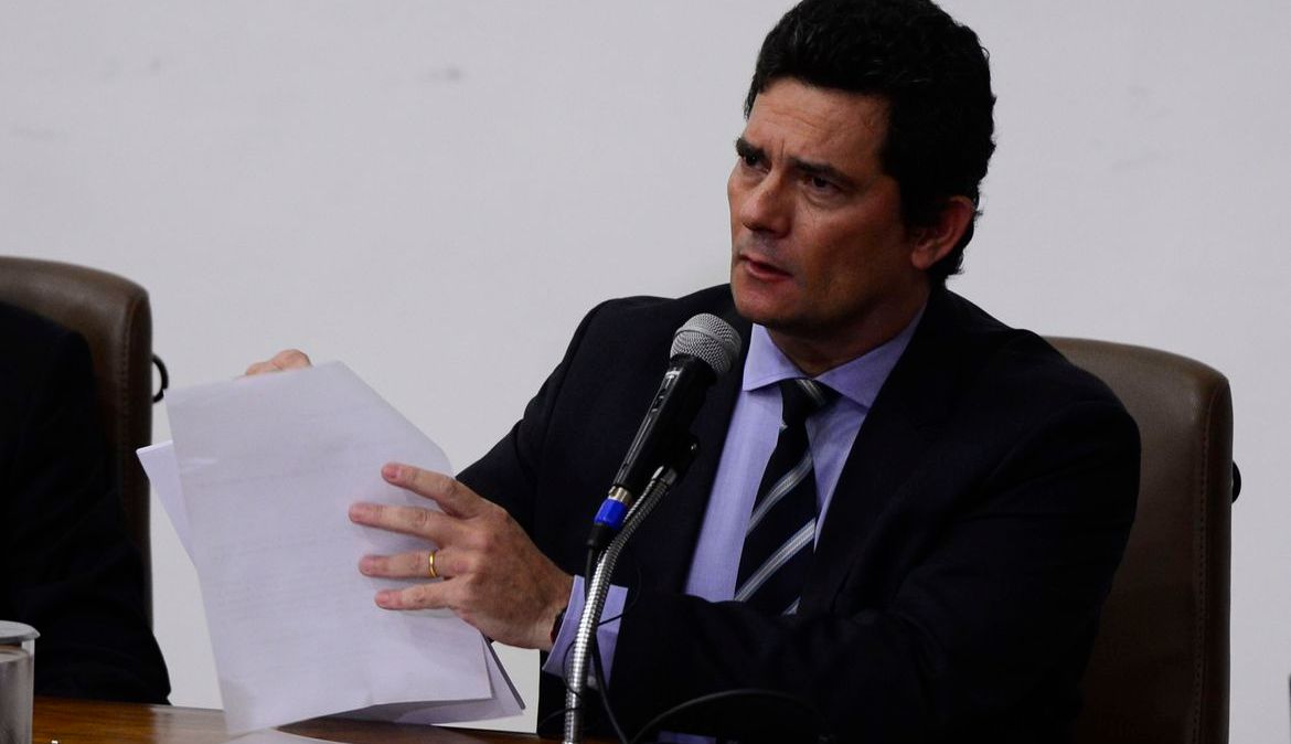 Ex-ministro da Justiça Sergio Moro anuncia saída do governo (24.abr.2020)