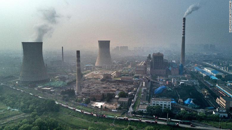 Emissões de carbono na China