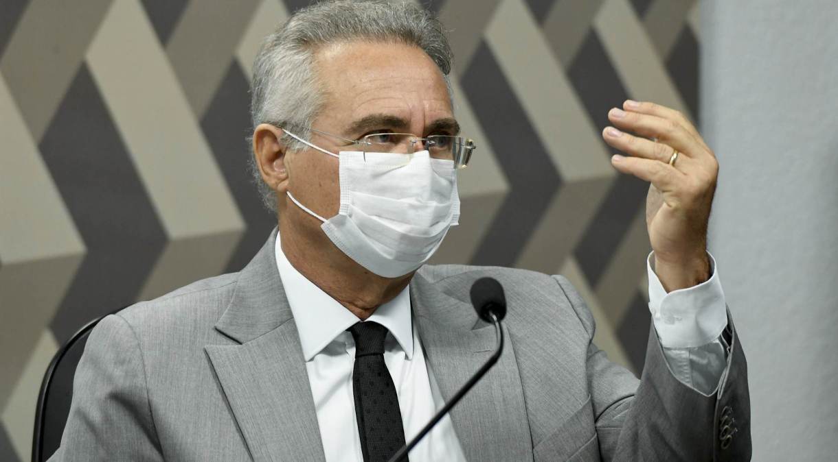 Relator da CPI da Pandemia, senador Renan Calheiros (MDB-AL)
