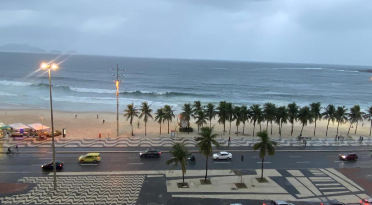 Praia do Rio nesta sexta-feira (7.mai.2021)