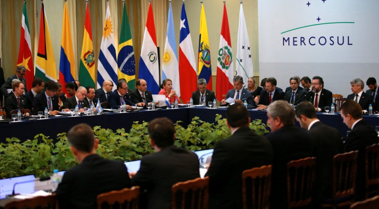 Reunião de chanceleres do Mercosul (04.dez.2019)