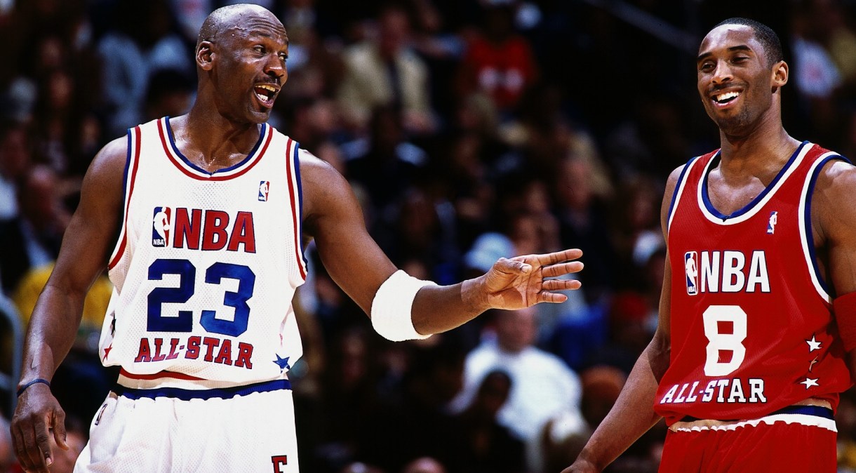 Michael Jordan e Kobe Bryant eram amigos desde os tempos de atletas