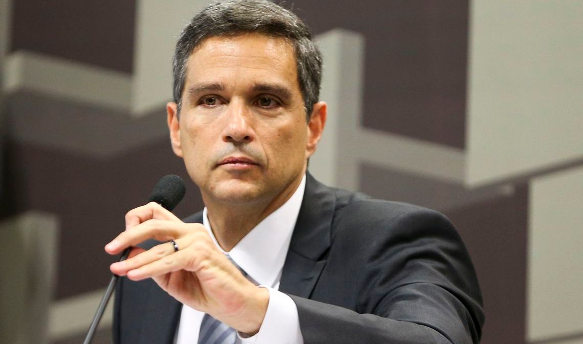 Roberto Campos Neto em sua posse como presidente do Banco Central (28.fev.2019)