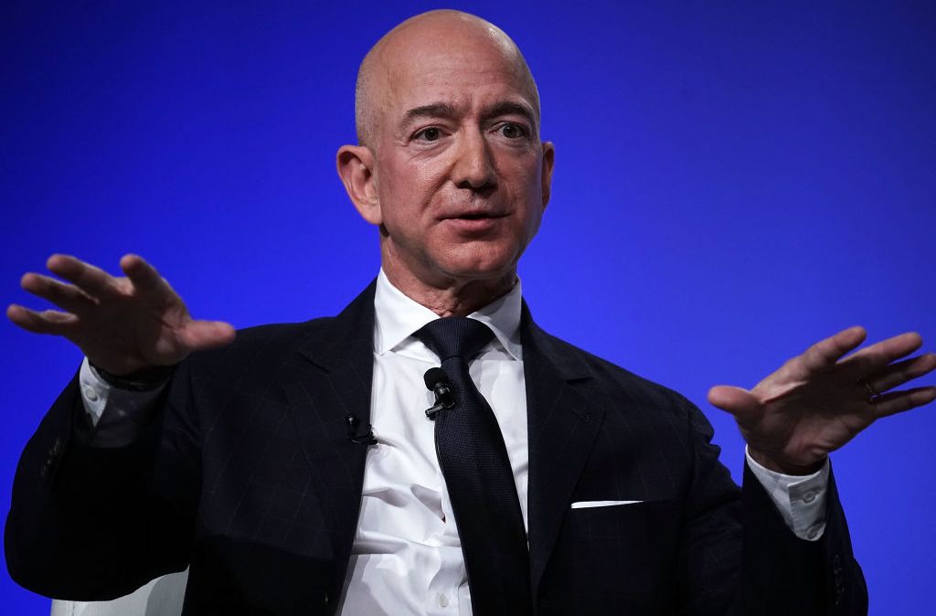 Jeff Bezos é, até o momento, o homem mais rico do mundo