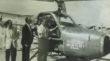 Projeto iniciado pelo engenheiro alemão Henrich Focke, ex-colaborador do regime nazista, resultou no primeiro helicóptero projetado e construído no Brasil