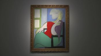 A obra "Mulher sentada junto a uma janela" é de 1932 e foi leiloada em Nova York