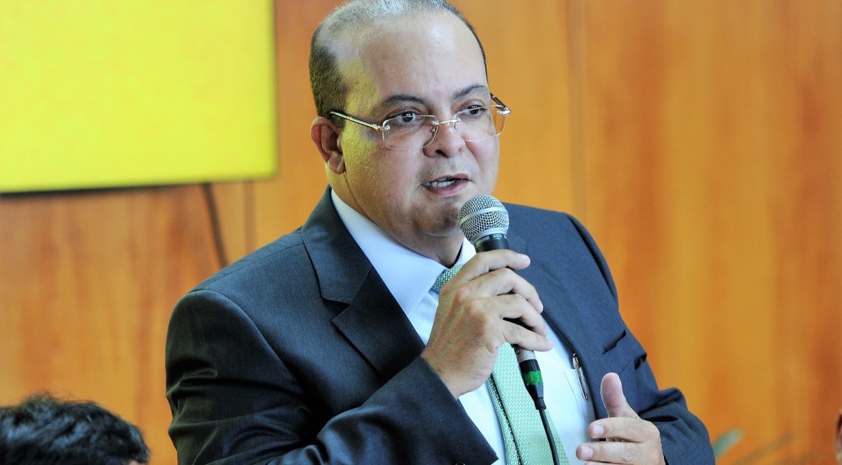 Governador do Distrito Federal, Ibaneis Rocha (MDB).