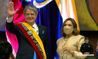 Guillermo Lasso toma posse como presidente do Equador