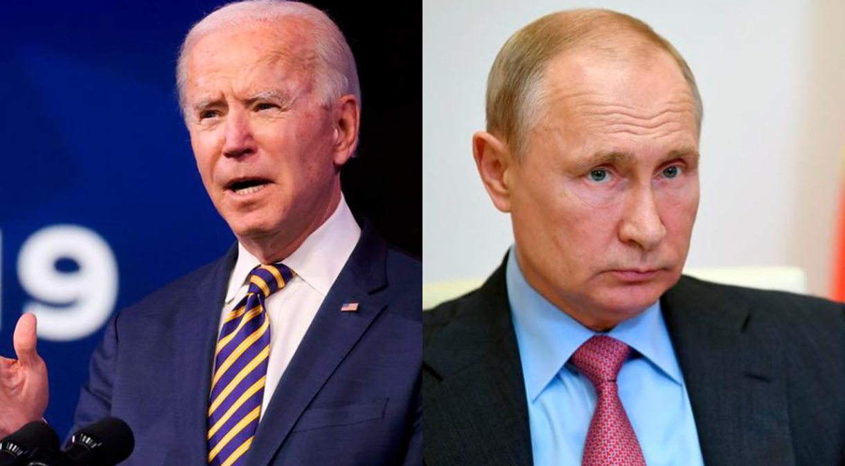 Joe Biden e Vladimir Putin