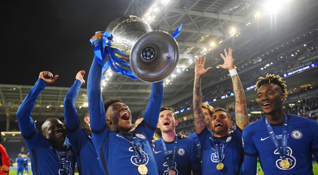 Chelsea FC comemora último título da Champions League.